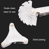 60 Degree Stainless Steel Thread Gauge - 30 Pcs - Low Angle