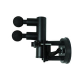 Aluminum Bracket For Fascia Massage Gun With Suction Cup Mount - Front View