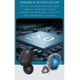 Wireless Bluetooth Earphones with Digital Display & Charging Box - H6 Tws