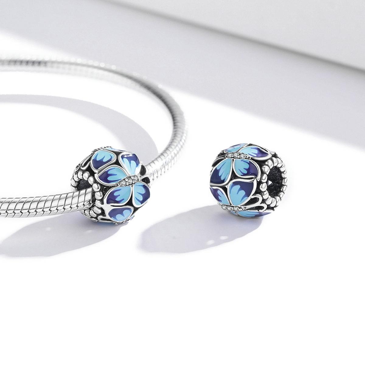 925 Sterling Silver Vintage Butterfly Beads For Diy Bracelets & Necklaces