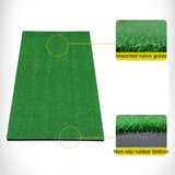 Premium Indoor Golf Mat - 30 x 60cm - Made of Eva Material - Top-Down View