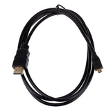 Full Hd 1080p Micro Hdmi Cable for Xiaomi Xiaoyi - 1.5m - Side View