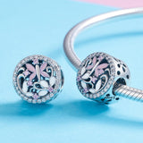 925 Sterling Silver Dragonfly Bead Pendant For Diy Bracelets & Necklaces - 45-Degree Angle