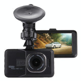 3.0 Lcd Car Dvr Camera with 720p Hd 3.0mp 170 Degree Wide Angle View - Front View