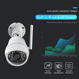 Outdoor Wifi Ip Camera With Night Vision & Remote Control - Waterproof - Extra Image