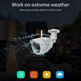 Outdoor Wifi Ip Camera With Night Vision & Remote Control - Waterproof - Extra Image
