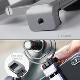 Portable Aluminum Phone Bracket for Dji Pocket - Universal Fit - Rear View