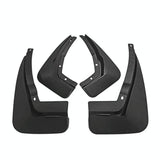For Jaguar Xfl 2016 4Pcs / Set Car Auto Soft Plastic Splash Flaps Fender Guard - Front View