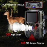 12mp Hd 1080p Mini Hunting Camera for Tracking - Top-Down View