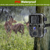 12mp Hd 1080p Mini Hunting Camera for Tracking - 45-Degree Angle
