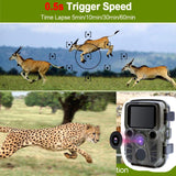 12mp Hd 1080p Mini Hunting Camera for Tracking - Rear View