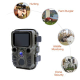 12mp Hd 1080p Mini Hunting Camera for Tracking - Close-Up Angle