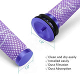 Reusable Filter for Dyson V6 V7 V8 Vacuum Cleaners - 45-Degree Angle