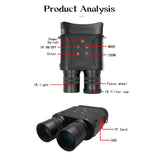 Hd Infrared Binoculars for Outdoor Hunting - Top-Down View