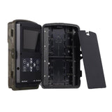 Waterproof Hunting Trail Camera With Night Vision - 8Mp 120 Degree Wide Angle 110 Degree Pir Sensor - Rear View