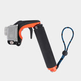 Adjustable Diving Buoyancy Stick for Dji Action with Hand Grip and Anti-lost Strap - Side View