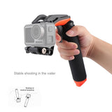 Adjustable Diving Buoyancy Stick for Dji Action with Hand Grip and Anti-lost Strap - Top-Down View
