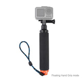 Adjustable Diving Buoyancy Stick for Dji Action with Hand Grip and Anti-lost Strap - Close-Up Angle