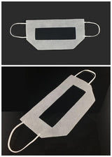 100 Disposable Vr Eye Masks for Htc Vive / Pro Headset - Fits All Sizes - Top-Down View