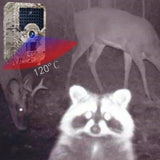 Waterproof Night Vision Trail Camera With Wide Angle And Pir Sensor - Close-Up Angle