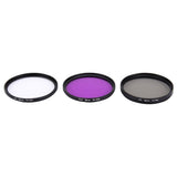 58mm Professional Lens Filter for Gopro and Xiaomi Yi Sport Camera - Cpl Uv Fld - Side View