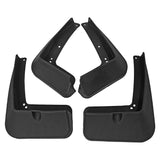 For Hyundai Tucson 2015-2020 4Pcs / Set Car Auto Soft Plastic Splash Flaps Fender Guard - Front View