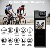 Professional 1080P Hd Action Camcorder - Black