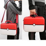 Compact Switch Shoulder Bag with Game Host Storage - Top-Down View