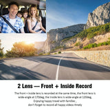 1080p Hd Multi-language Driving Recorder with 3 Lenses - Extra Image