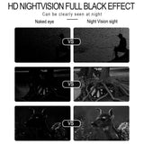 1080p Hd Infrared Night Vision Binoculars with 2.4 Tft Screen - Top-Down View