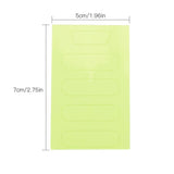 2-pack Luminous Night Flight Stickers for Dji Fpv Drone - Front View