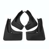 For Bmw X5 E70 F15 Normal Edition 2008-2018 4Pcs / Set Car Auto Soft Plastic Splash Flaps Fender Guard With Pedal - Front View