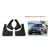 For Bmw X5 E70 F15 Normal Edition 2008-2018 4Pcs / Set Car Auto Soft Plastic Splash Flaps Fender Guard With Pedal - Side View
