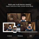Smart Wifi Camera With Night Vision - 720P Remote Control - Close-Up Angle