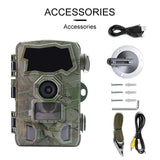 4K Wifi Hunting Trail Camera With 2.4 Tft Screen - Top-Down View
