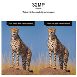 4K Wifi Hunting Trail Camera With 2.4 Tft Screen - 45-Degree Angle