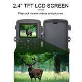 4K Wifi Hunting Trail Camera With 2.4 Tft Screen - Rear View