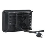 5 Inch 30W Dc 10 - 30V 7200Lm Ip67 Car Led Turn Signal / Headlight With Angel Eyes - 45-Degree Angle