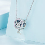 925 Sterling Silver Corgi Puppy Bracelet Beads - 45-Degree Angle