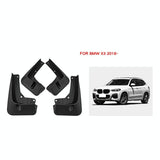 For Bmw X3 2018-2023 4Pcs / Set Car Auto Soft Plastic Splash Flaps Fender Guard - Side View