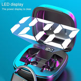 Wireless Bluetooth Earphones with Magnetic Charging Case & Digital Display - Extra Image