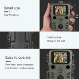 Outdoor Hunting Camera with Night Vision and Infrared Sensing - Close-Up Angle