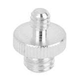 10 Stainless Steel Screws For Tripod Heads - 1 / 4 To 3 / 8 - Silver