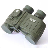 Waterproof Hd Binoculars for Low Light Night Vision - 8x30 Power - Front View