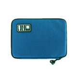 Portable Digital Accessories Storage Bag - Multifunctional Royal Blue - Front View