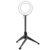 Adjustable Desktop Tripod Selfie Stick Holder - Compact - Front View