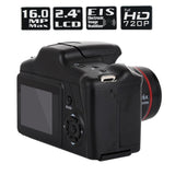 Hd Dv Slr Camera with 1.3mp 2.4 Lcd 720p Recording and Eis - Close-Up Angle