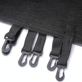 13Ft Trampoline Safety Net Anti Fall Jump Pad For Outdoor Sports Fits 8 Poles 3.96M Diameter - Top-Down View