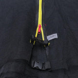 13Ft Trampoline Safety Net Anti Fall Jump Pad For Outdoor Sports Fits 8 Poles 3.96M Diameter - Rear View