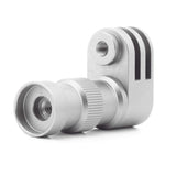 Universal Bike Wheel Mount for Gopro and Other Action Cameras - Adjustable - Side View